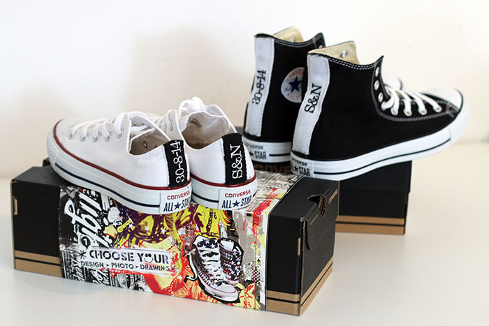 Cadeau tip: Custom Made All Stars - Follow Fashion